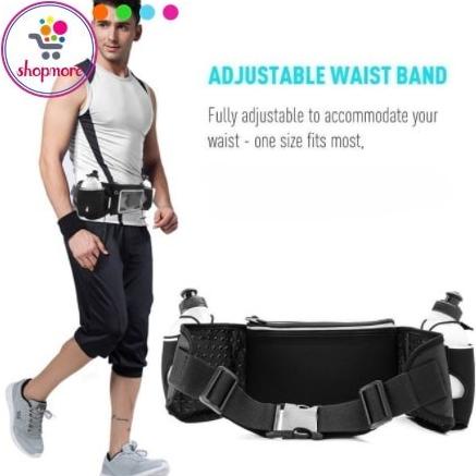 Tas Pinggang Lari Olahraga Dengan Tempat Botol