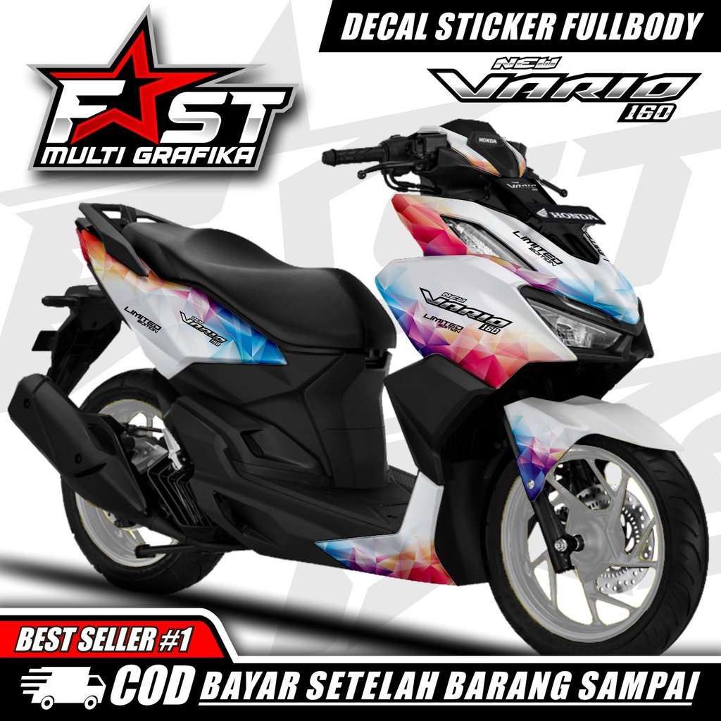 decal vario 160 2022 decal stiker striping vario 160 sticker fullbody vario 160 2022 stciker motor v