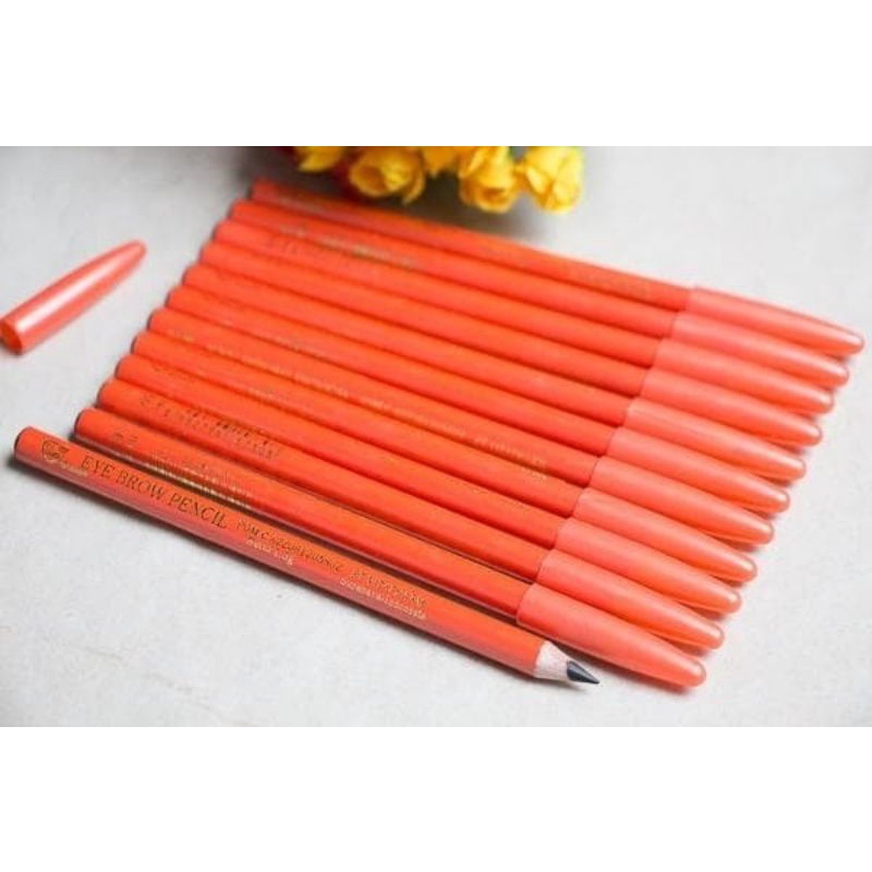 `ღ´ PHINKL `ღ´ Just Miss Eyebrow pensil alis orange brow pensil serut