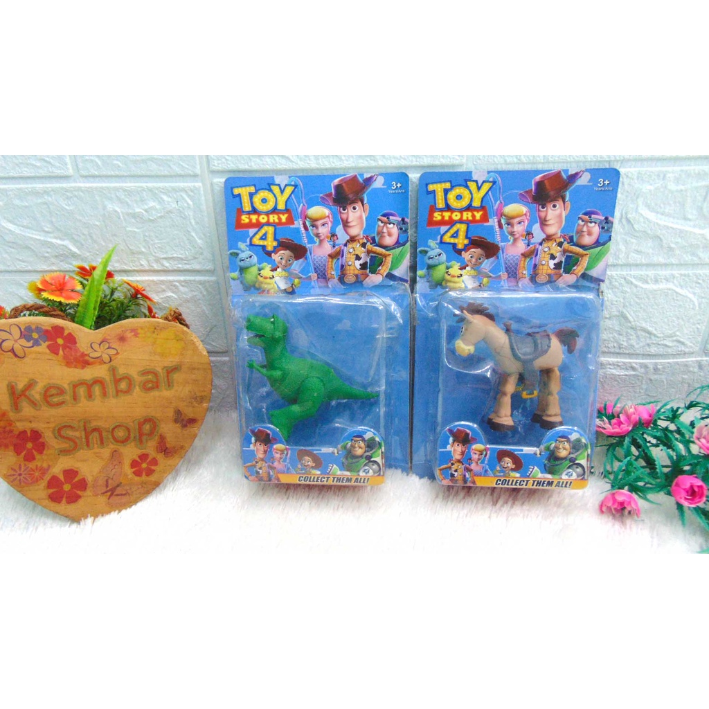 ZC8702 Miniatur Figure Toy Story Mainan Koleksi Pajangan Toy Story Anak Motif Random