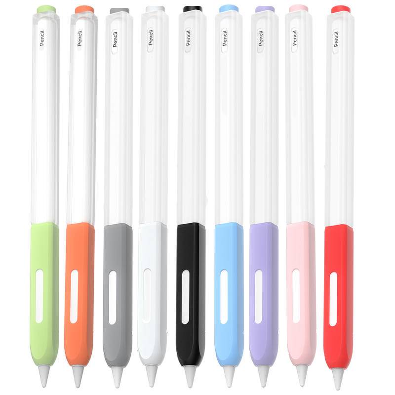 Untuk Apple Ipad Pensil 1case Pelindung Tablet Touch Pen Silikon Lembut Pelindung Tip Cover Layar Stylus Anti Gores Nib Case