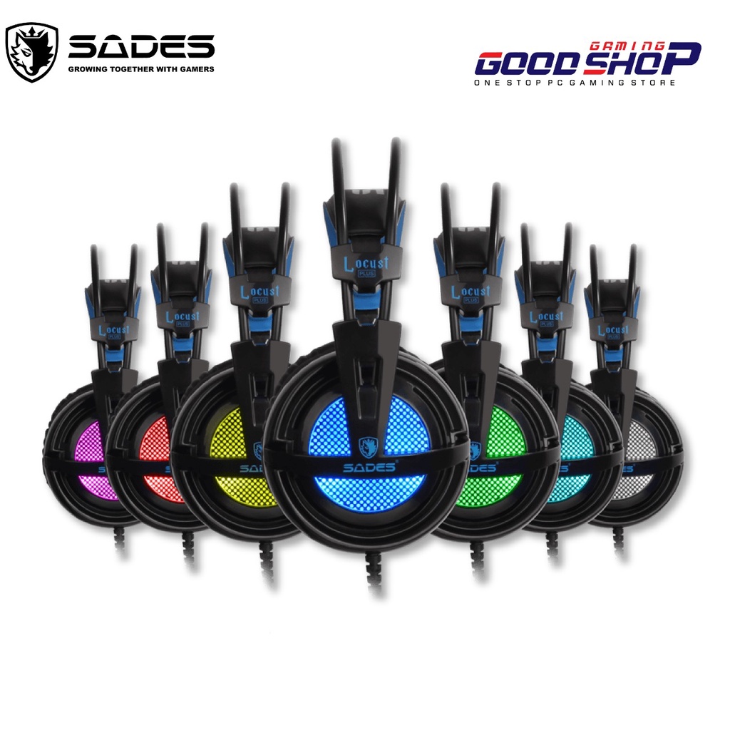 Sades Locust plus RGB - Headset