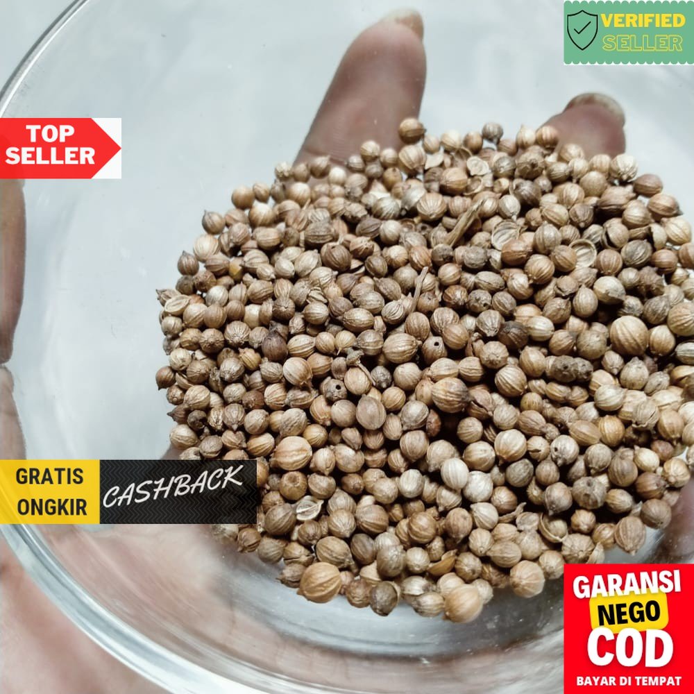 

(5gr) Sembuhkan Darah tinggi Jantung Kolesterol Ketumbar Hitam Peredaaran darah stroke sakit kepala DSHA16