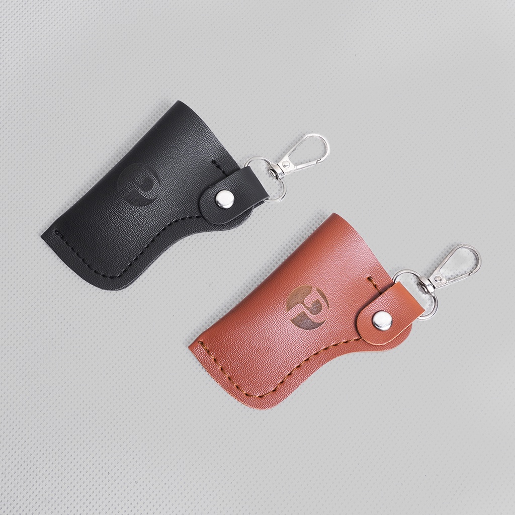 Prodigo * Serui black Sarung Wadah Korek Api Kulit | Cover Korek Tokai Pemantik Criket | Gantungan Kunci