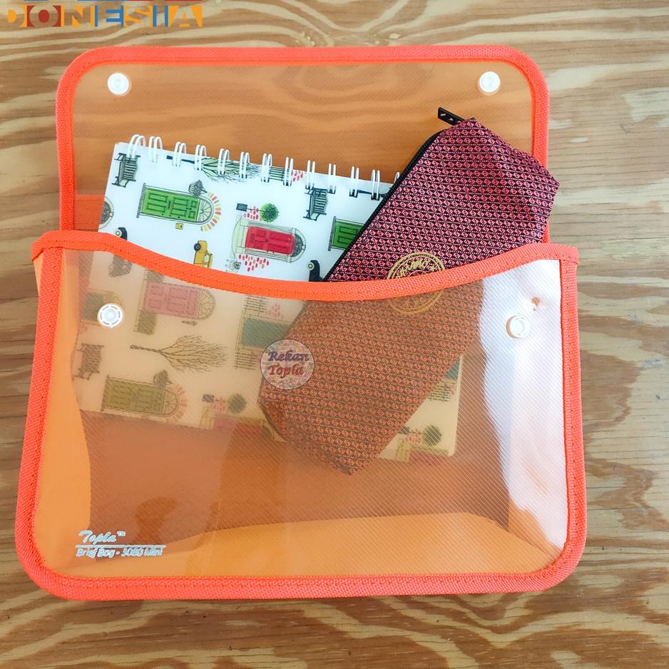 

Terkini ✩ Tas Kancing Dua Mini / Tas Map Kancing Dua Mini Brief Bag BB 3080 Mini*