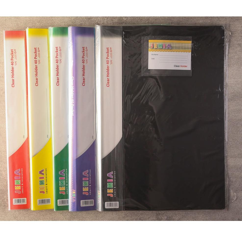 

[KODE PRODUK LZBE74280] Clear Holder 40 poket Polos Folio