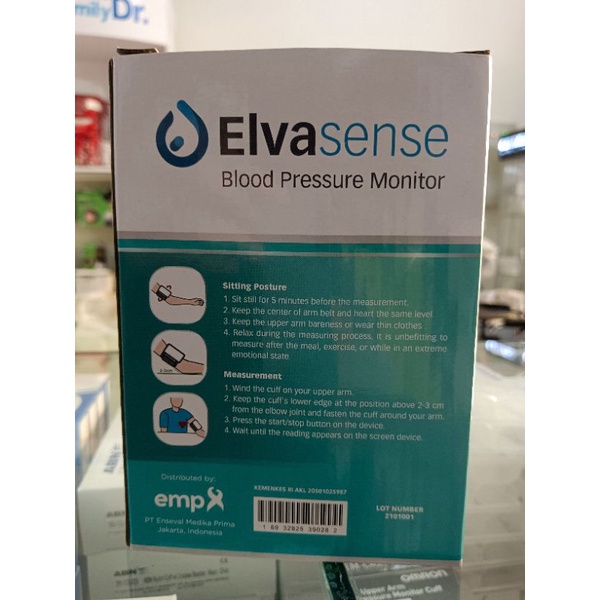 ELVASENSE TENSIMETER DIGITAL TUBELESS BP-808