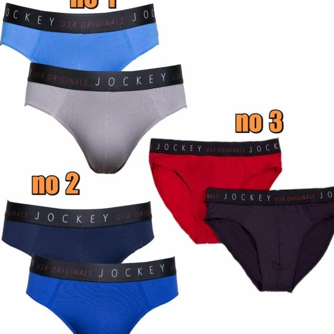 Jockey Brief Underwear Usa Original celana dalam pria segitiga dalaman