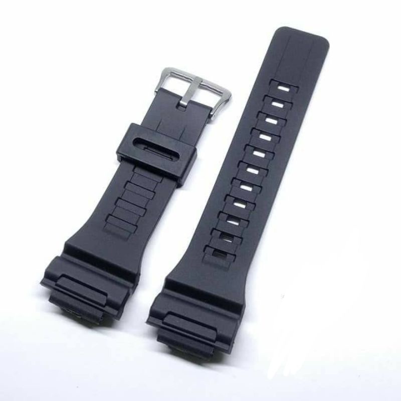 STRAP TALI JAM CASIO W-735H RUBBER STRAP CASIO W-735H