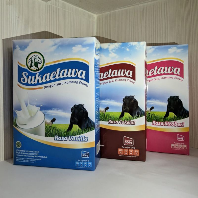 

Susu Kambing Sukaetawa platinum 500gr / Susu Suka Etawa Original Bpom
