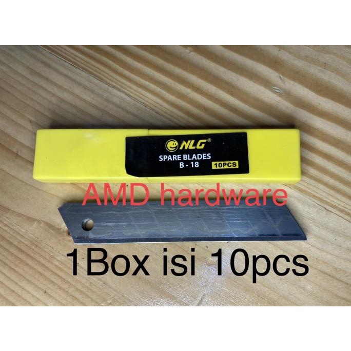 

ISI PISAU CUTTER SPARE BLADES SET ISI 10pcs TAJAM MURAH NLG Korea amd-hhhhh Ayo Order