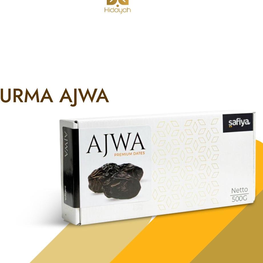 

➩ Kurma Ajwa 500 Gram Super Premium | Kurma Nabi Asli Madinah ➛