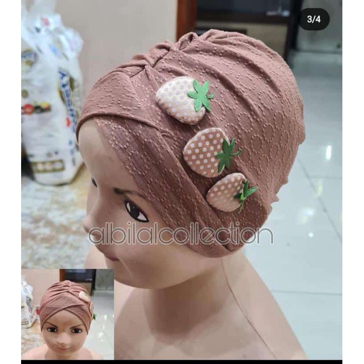 Turban Baby Strawberry Jersey Strada Ory By Al Bilal Collection