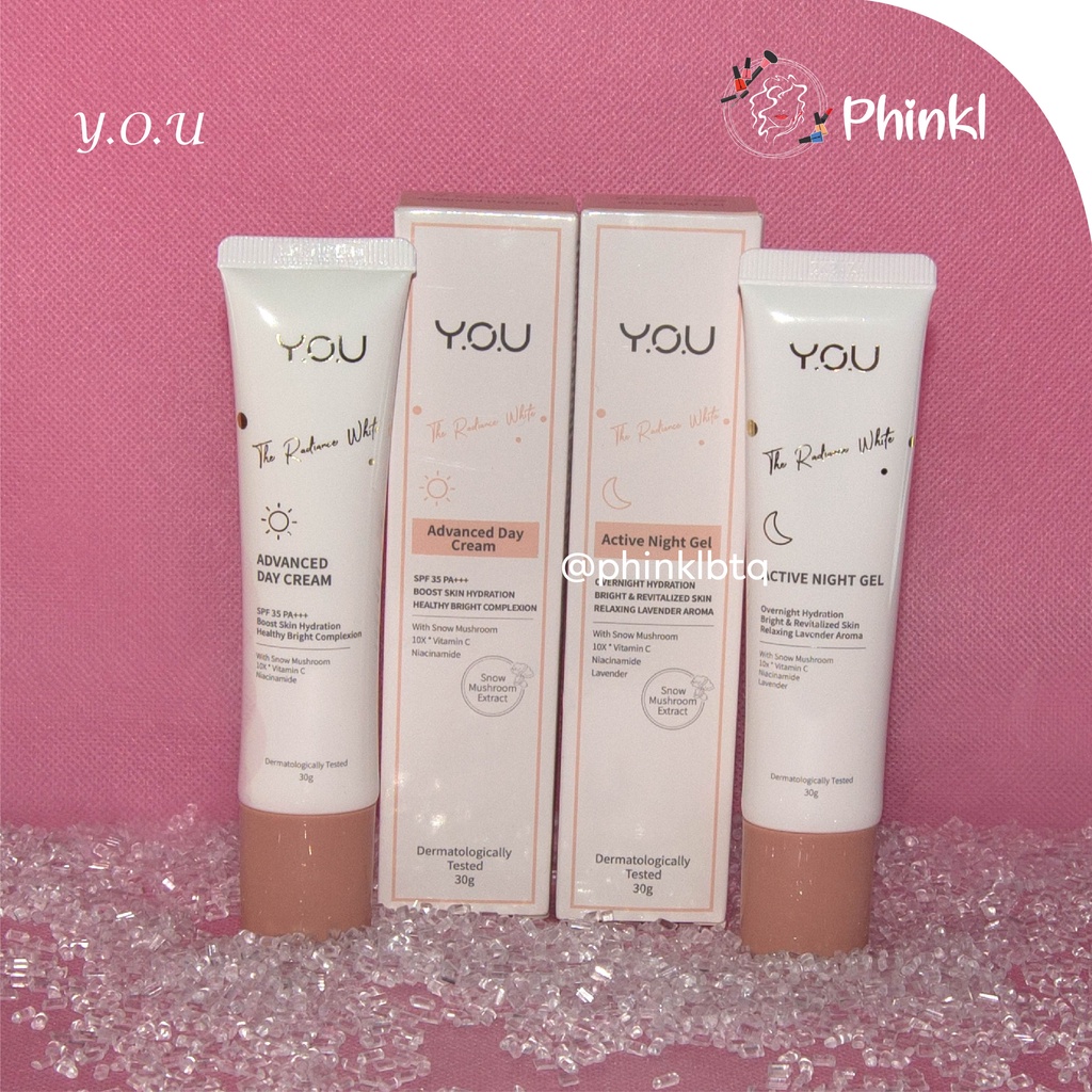 `ღ´ PHINKL `ღ´ Y.O.U radiance white skincare series pencerah wajah kulit skin care import korea