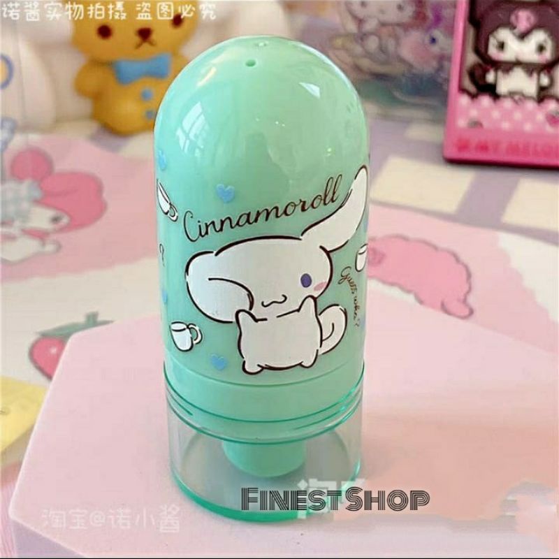 Botol Spray Mini SANRIO karakter Cinnamoroll Kitty Melody Sanitizer Parfum Bottle Lucu Botol Semprot Serbaguna