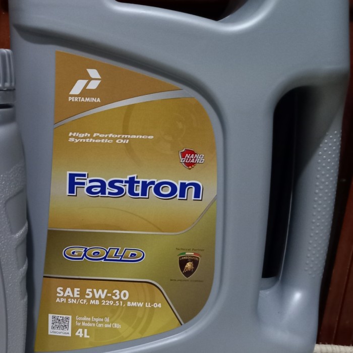 Oli Mobil Pertamina Fastron Gold 5w 30 4l