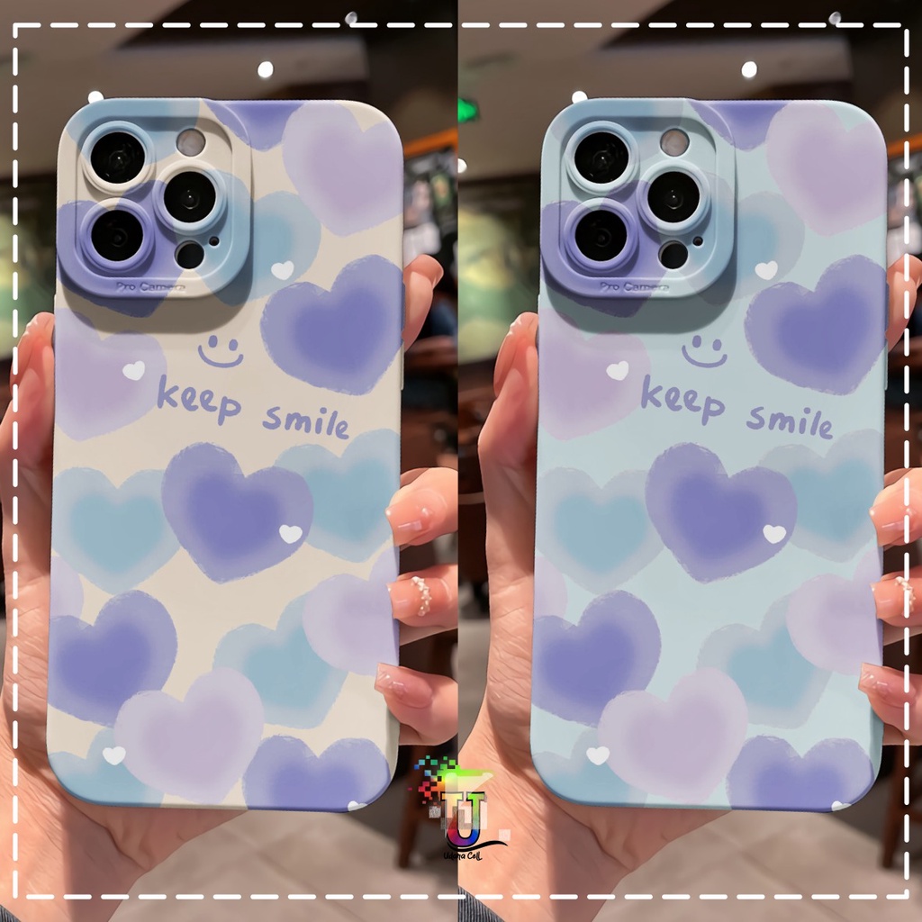 CUSTOM CASE SOFTCASE SILIKON PROCAMERA KEEP SMILE CUSTOM IPHONE 6 6S 7 7+ 8 8+ X XS MAX 11 12 13 14 