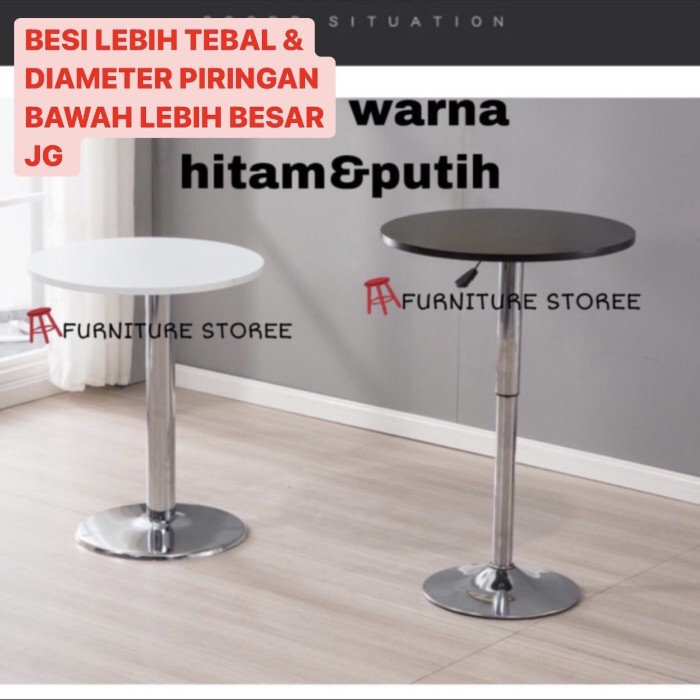 +++++] meja bar meja cafe meja barstool meja hidrolik minibar barstool