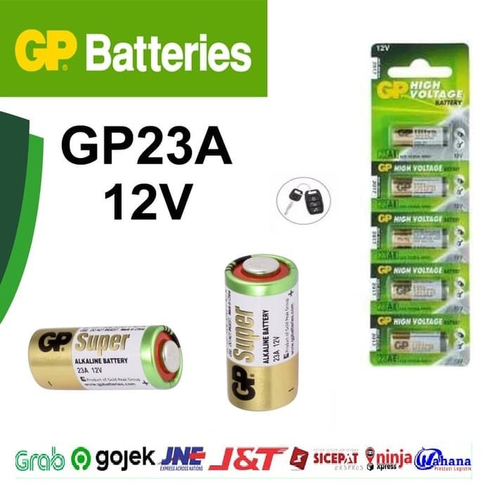 [Ready] Gp 23A Batu Baterai 12V / Battery / Batere/ Batre Alkaline A23 - Murah