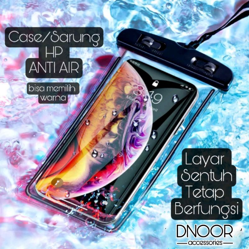 Cover Sarung HP Anti Air / Handphone Case Waterproof / Pouch HP Anti Air