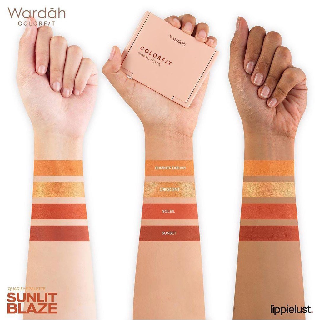 Wardah Colorfit Quad Eye Palette