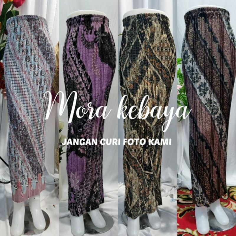 plisket batik/plisket bawahan kebaya/rok plisket kebaya/rok kebaya