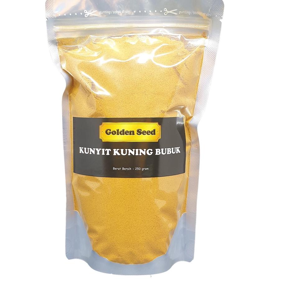 

ㆈ KUNYIT KUNING BUBUK 250 GRAM MURNI PREMIUM ASLI 100% - TANPA CAMPURAN 250 GR ㅗ