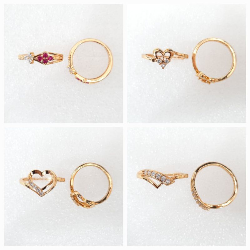 cincin emas wanita dewasa xuping XY13