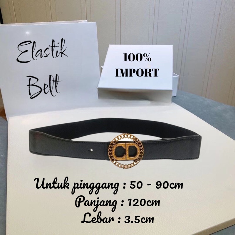 [SMARTGIRL] READYSTOCK TERMURAH KARET BELT / IKAT PINGGANG WANITA IMPORT 00544-00548