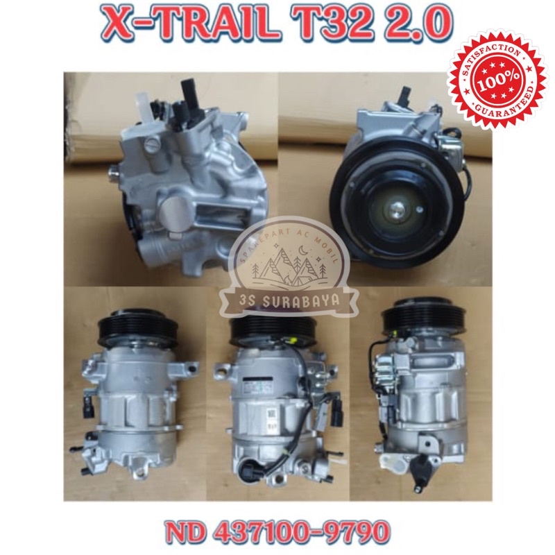 Kompresor Nissan Xtrail T32 2000 CC Original Sanden Ac Mobil