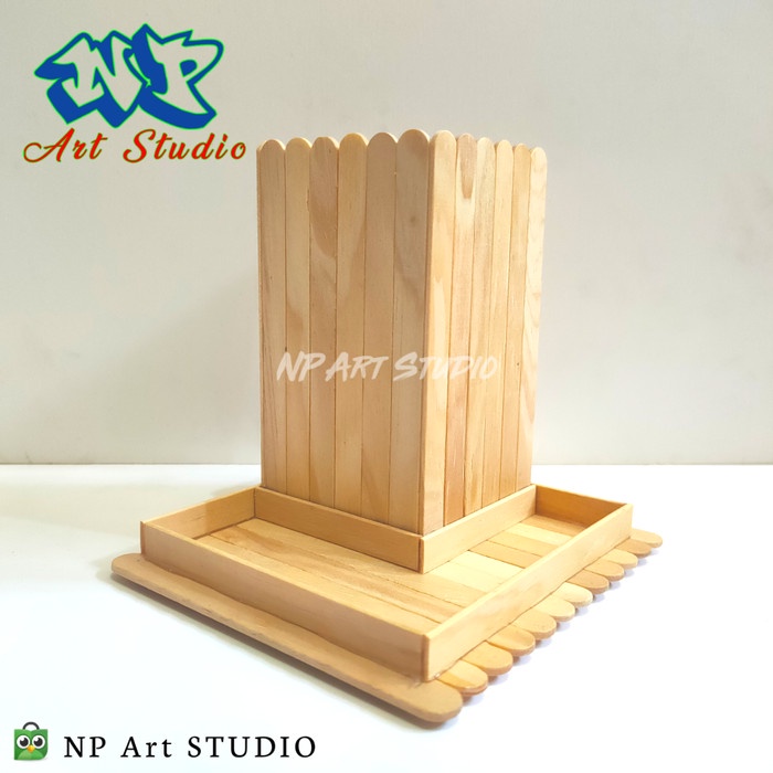 

✨NEW✨ - Tempat Pensil Stik Es Krim - Tanpa Pohon