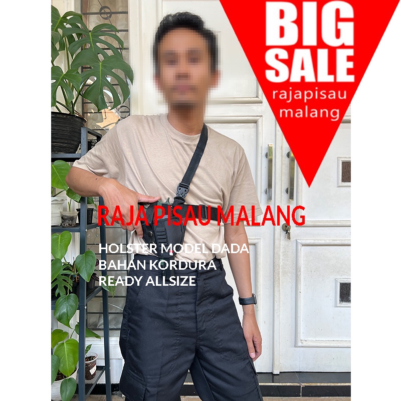 RWM  sarung unit hoster pinggang pengaman dada SARUNG HOLSTER DADA