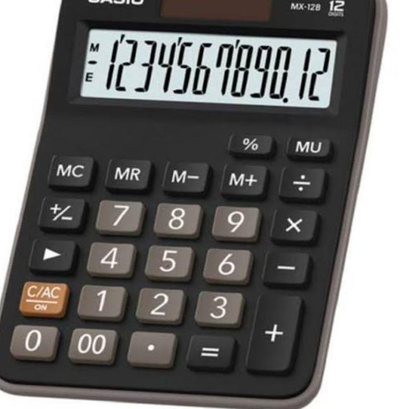 

[PRODUK JKZMT] KALKULATOR DESKTOP CASIO MX-12B - ORIGINAL & GARANSI RESMI CALCULATOR H9M
