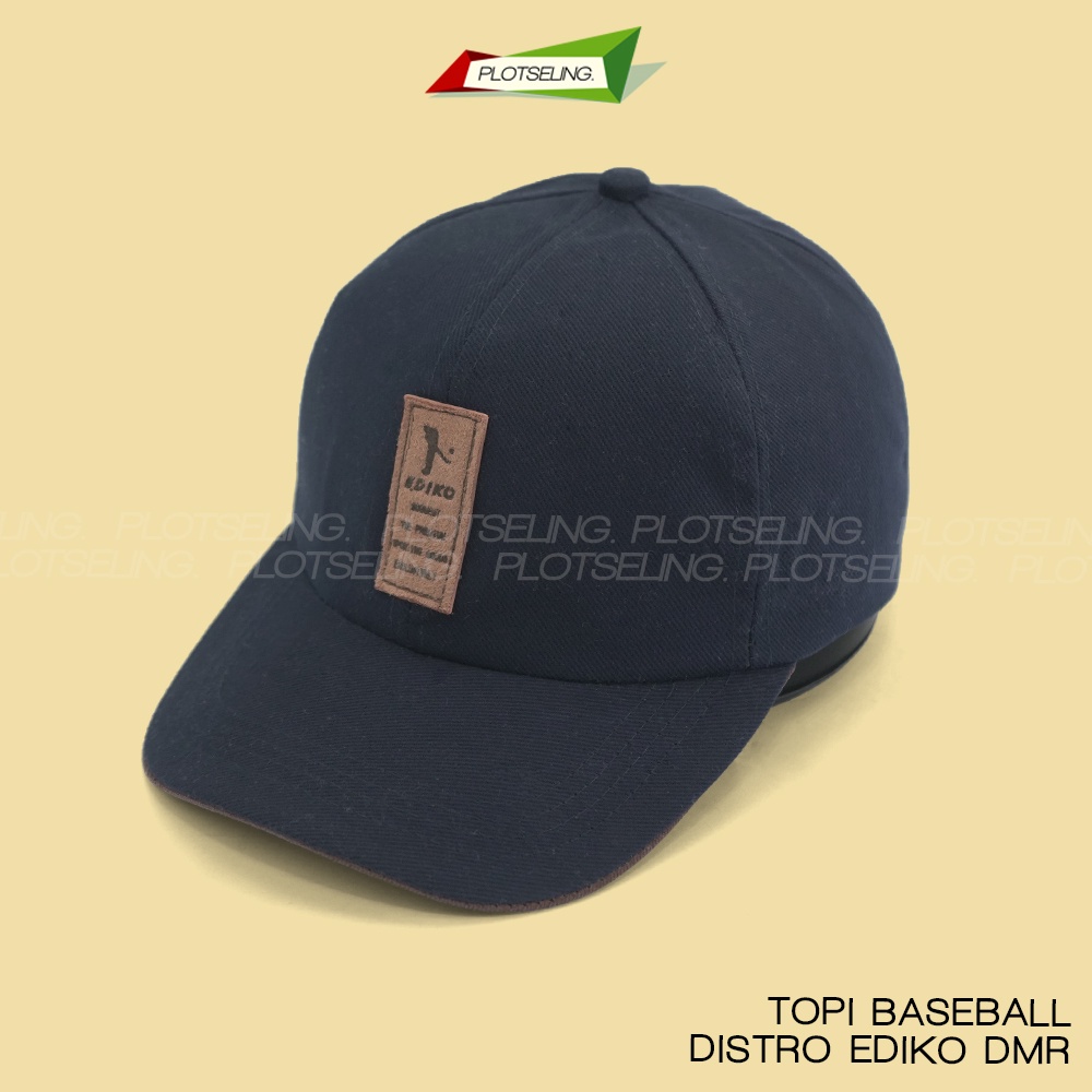 Topi Baseball Golf Sport EDIKO Pria Wanita Abu Hijau Hitam Navy Putih Bahan DMR Distro Ukuran All Size