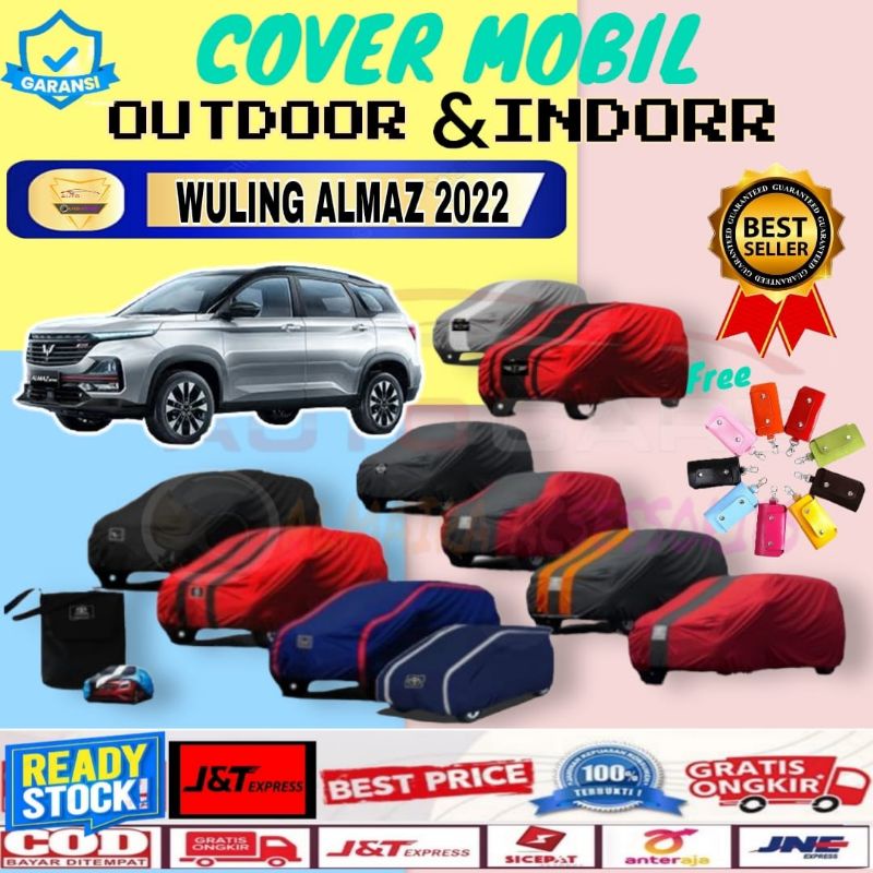 Cover Mobil Sarung Mobil Wuling Almaz Rs 2022 Selimut Mantel Mobil Wuling Almaz Outdoor Indoor Kerudung Mobil Almaz waterproof