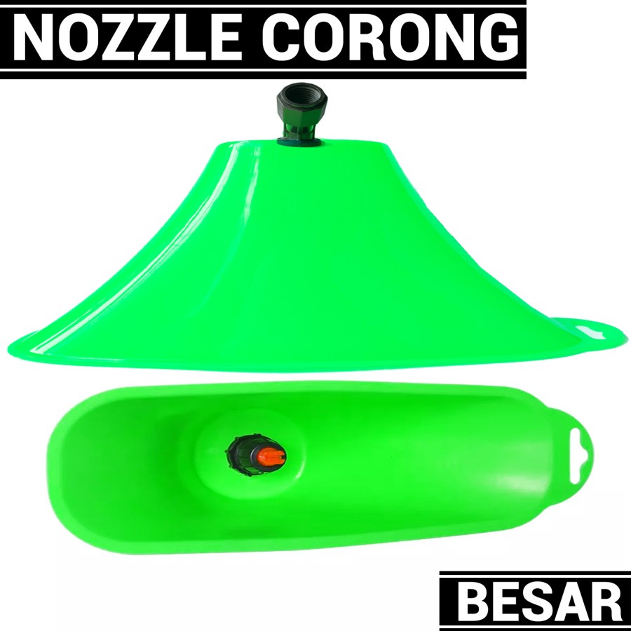 Nozzle corong sprayer pertanian corong anti angin untuk ujung sprayer