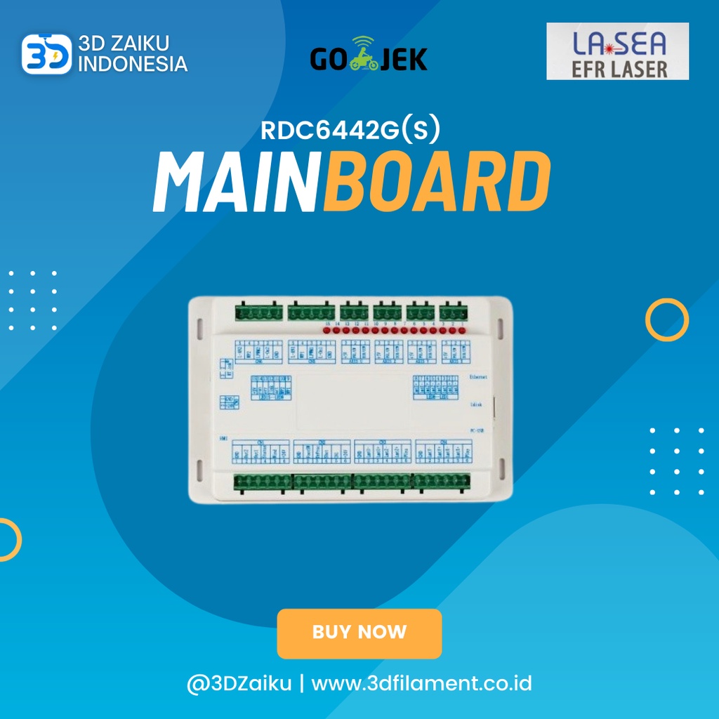 Original Ruida RDC6442G(S) Mainboard Only Replacement CO2 Laser Board