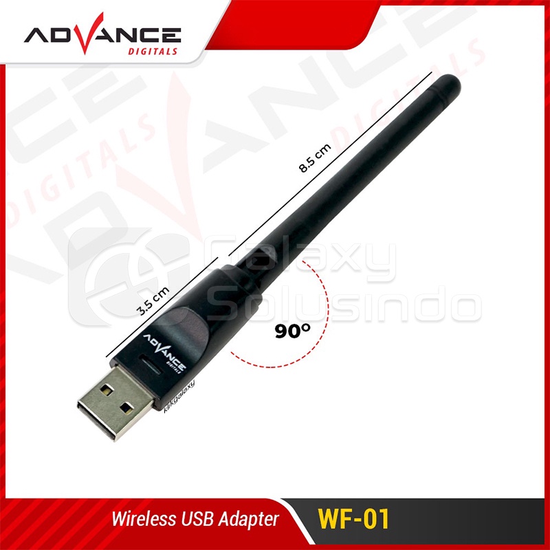 ADVANCE WF-01 Set Top Box USB Dongle Wifi Wireless Adapter 150Mbps