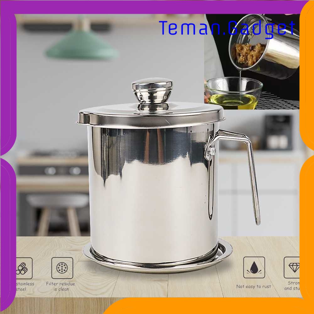 TG - DPR COOKKIT Panci Saringan Minyak Oil Strainer Stainless Steel - HP-OCS18L