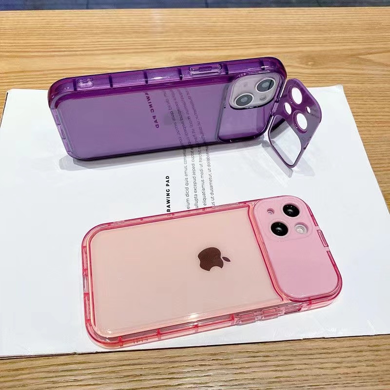 IPHONE Flip Mirror Cermin Rias Casing Ponsel Iphone11 12 13 14 Pro Max Plus X Xs Max Xr 7 8 Plus Sarung Case Shockproof