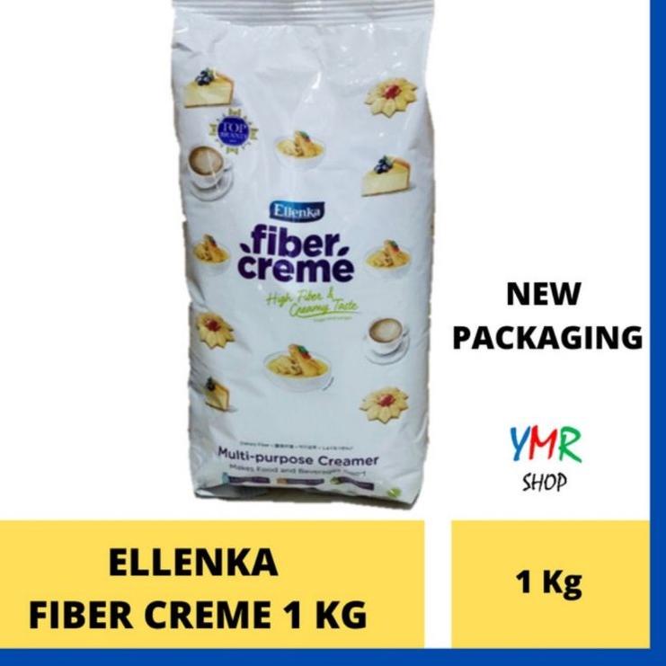 

[N-7-Q ♥] Fiber Creme 1kg Ellenka Cream Fibercreme Pengganti Santan Multi Purpose Gluten Free Mocaf-murah