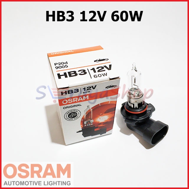 Lampu Halogen HB3 12V 60W Osram