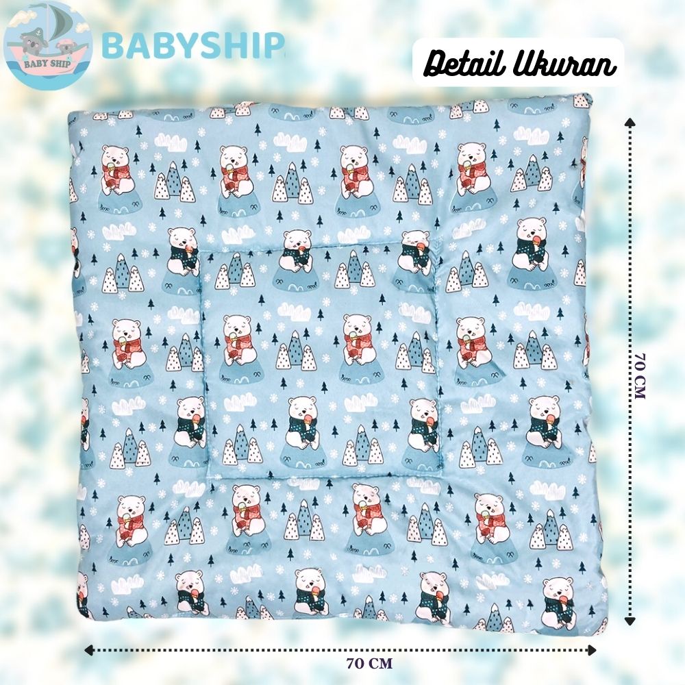 Selimut Topi Bayi / Selimut Bayi / Bedong Bayi / Sleeping Bag Bayi / Hoodie Baby Blanket