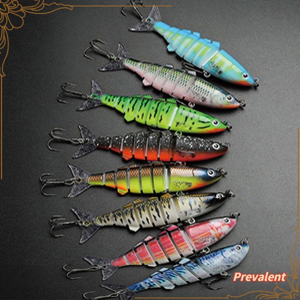 Preva 1PC Pemikat Pancing Panas Buatan Plastik Engkol Keras Treble Hooks