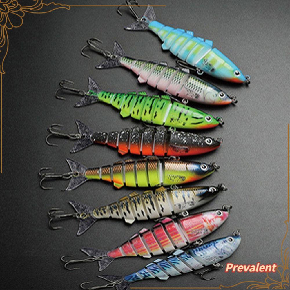 Preva 1PC Pemikat Pancing Panas Buatan Plastik Engkol Keras Treble Hooks