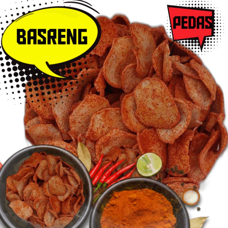 

Basreng Koin Pedas 250 Gram Basreng Viral