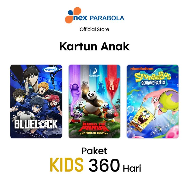 Paket Kids Nex Parabola 360 hari