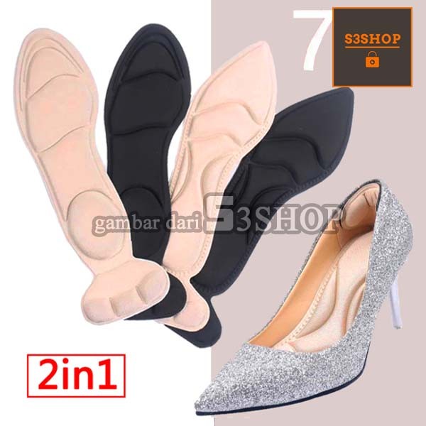 Swokii Insole T Bantalan Alas Kaki Wanita Sepatu High Heels Anti Slip