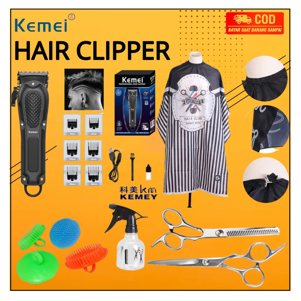 Paket Alat Cukur Rambut Gunting Rambut Gunting Sasak Potong Rambut Gunting Rambut Profesional Guntin