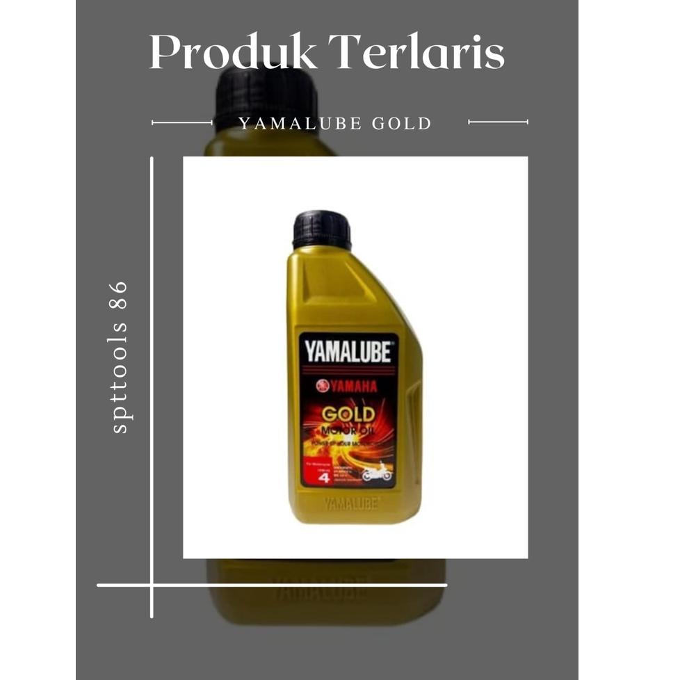 ➷ OLI YAMALUBE GOLD 0.8L SAE 10w-40 800ml original yamaha termurah き